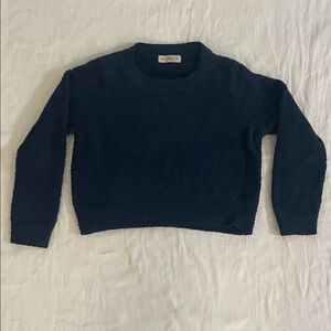 NATURAL LIFE Dark Navy Crewneck Sweater